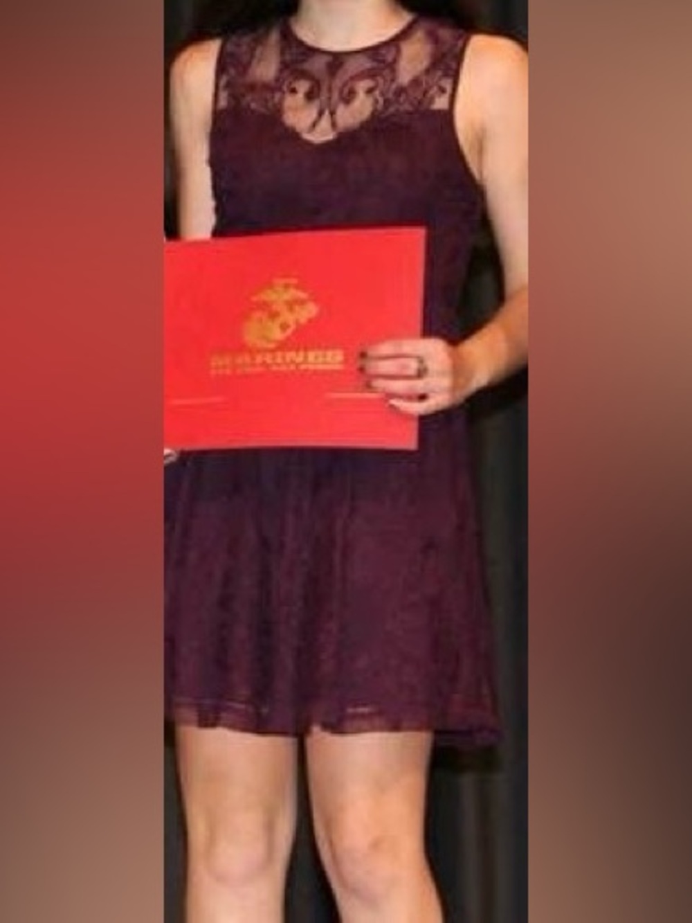 Express Burgundy all occasion dress
